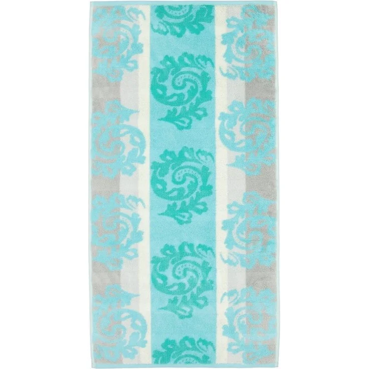 Cawö Handtücher Noblesse Cashmere Jacquard 1057, 100% Baumwolle (1-St) – Bild 5