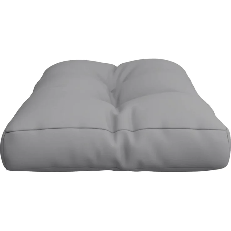 vidaXL Palettenkissen Grau 80x40x12 cm Stoff 360602 – Bild 5