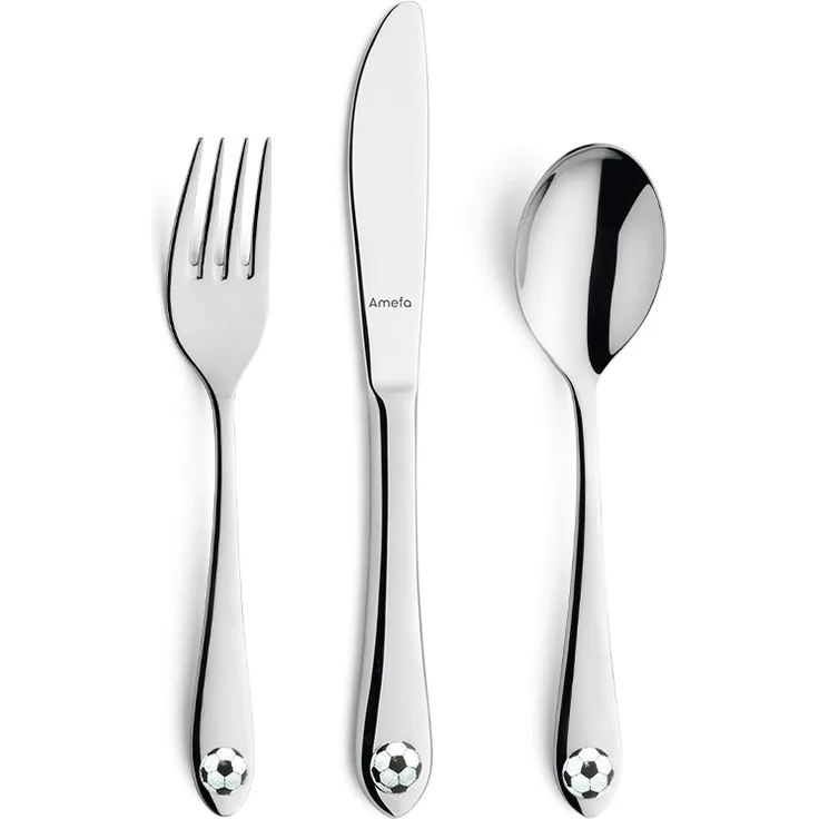 Amefa 3-tlg. Kinderbesteck-Set Footie 439150
