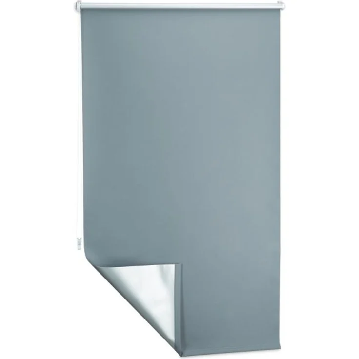 Relaxdays 2 Verdunkelungsrollo grau 60-120 90x210 – Bild 3