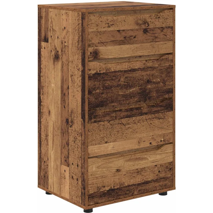 vidaXL Stauraumschränke 60 x 48 x 105 cm Holzwerkstoff Altholz 3406243 – Bild 2