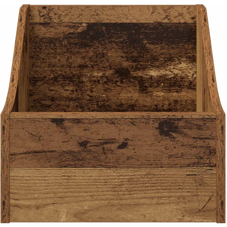 vidaXL LP Plattenbox Altholz 37 x 33 x 32 cm Holzwerkstoff 8012774 – Bild 4