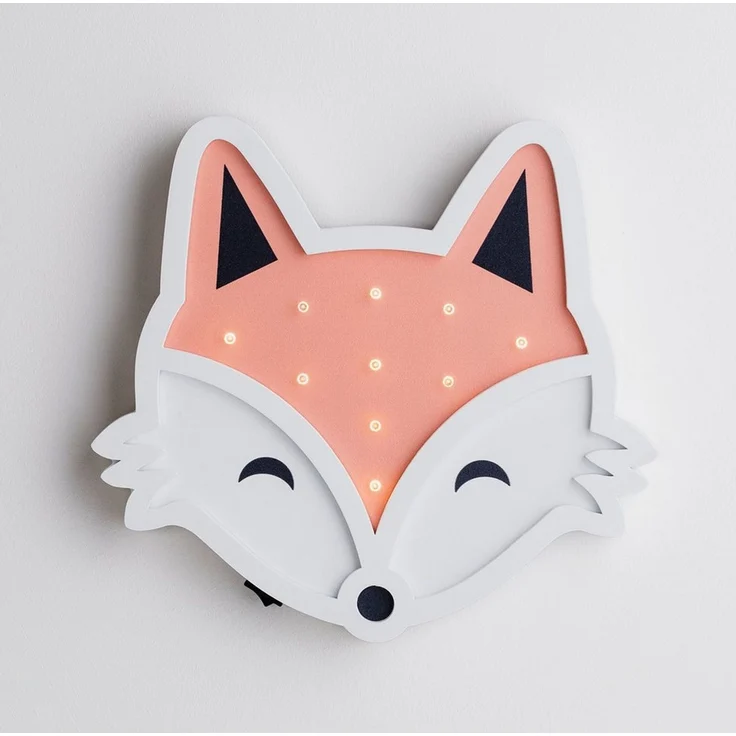 Lights4fun LED Wandleuchte Fuchs Wandlampe Kinderzimmer – Bild 4