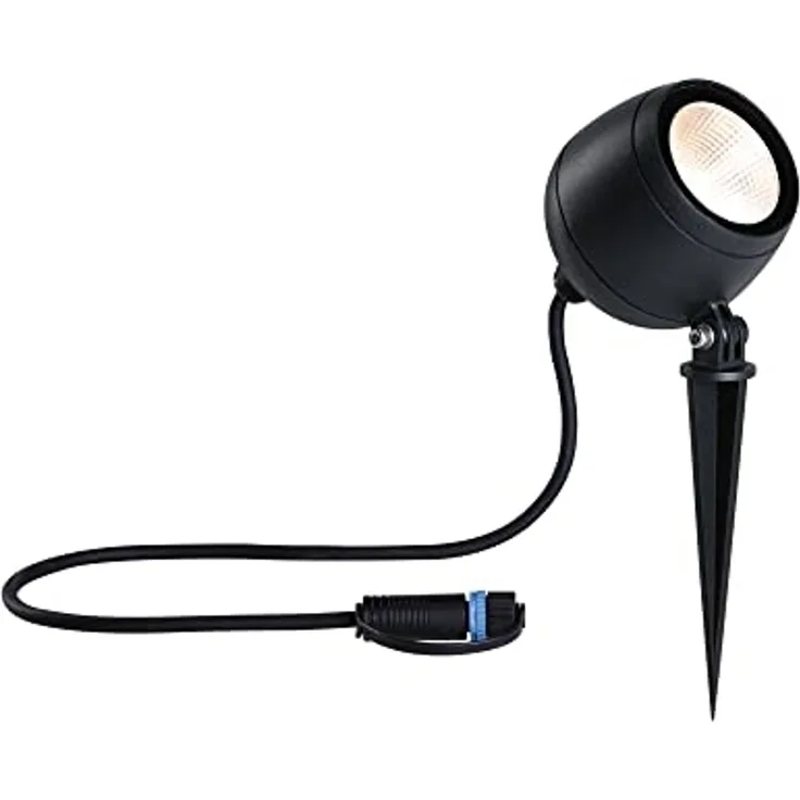 Paulmann 94775 Plug&Shine LED Gartenstrahler Kikolo 3000K IP65 20°