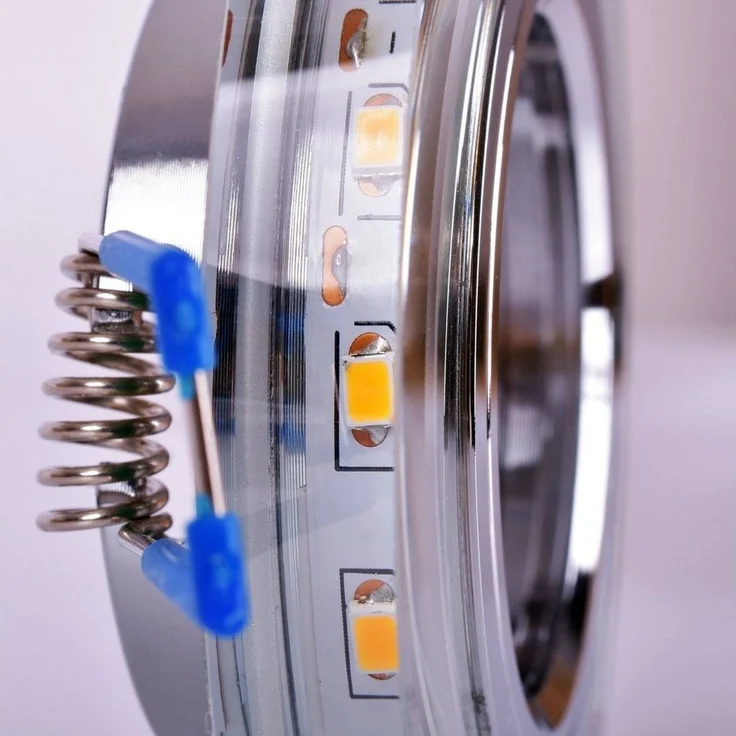Maxkomfort Einbauleuchte 4111-4112, LED wechselbar, ohne Leuchtmittel, warmweiß, 3000K, einbauleuchte – Bild 3