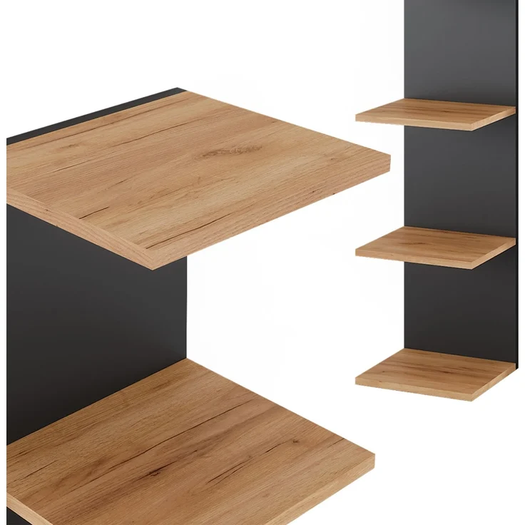 Wandregal Paolo Anthrazit 30 x 95 cm Vicco – Bild 6