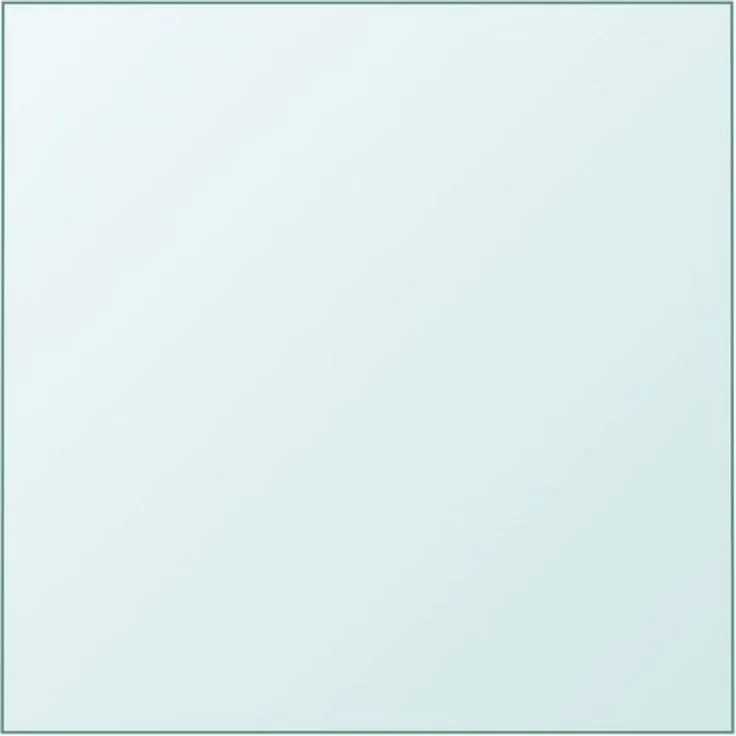 vidaXL Tischplatte Transparent 40x40 cm Hartglas 345071 – Bild 4