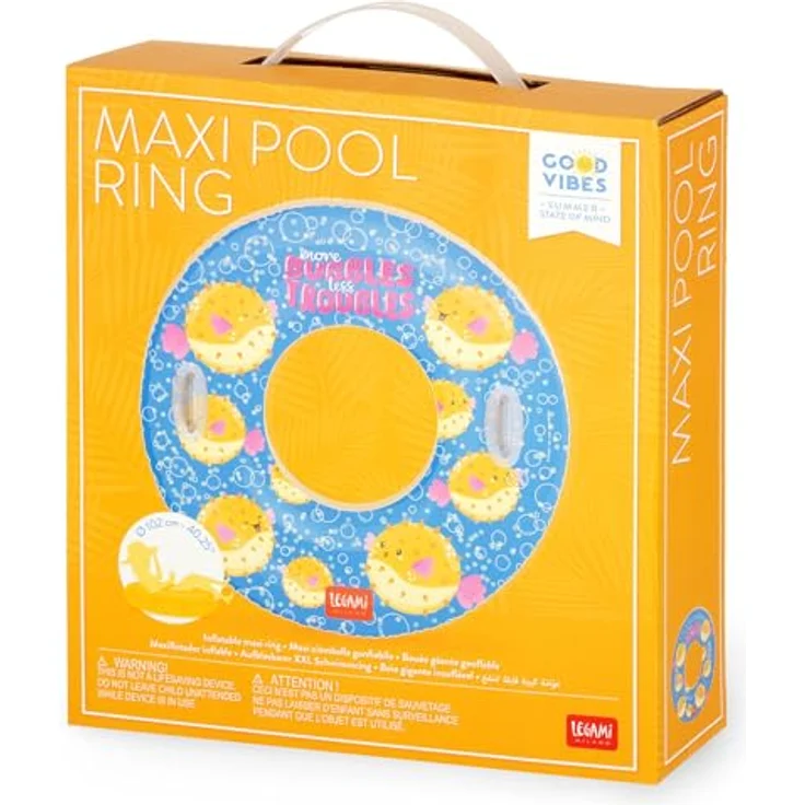 Legami Schwimmring Aufblasbar XXL Pufferfish – Bild 5