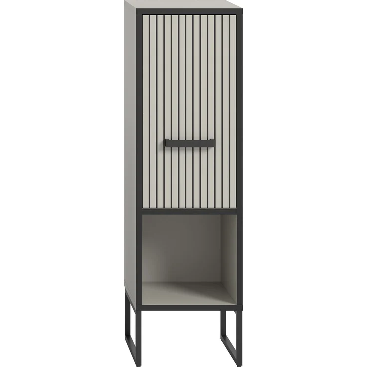 Standschrank (B/H/T: 30x101x32 cm) in Kaschmir Nachbildung – Bild 2