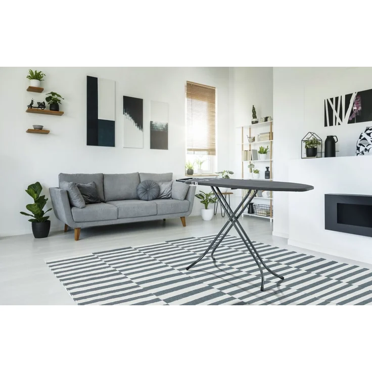Leifheit Bügelbrett Classic M Black 120 x 38 cm – Bild 7