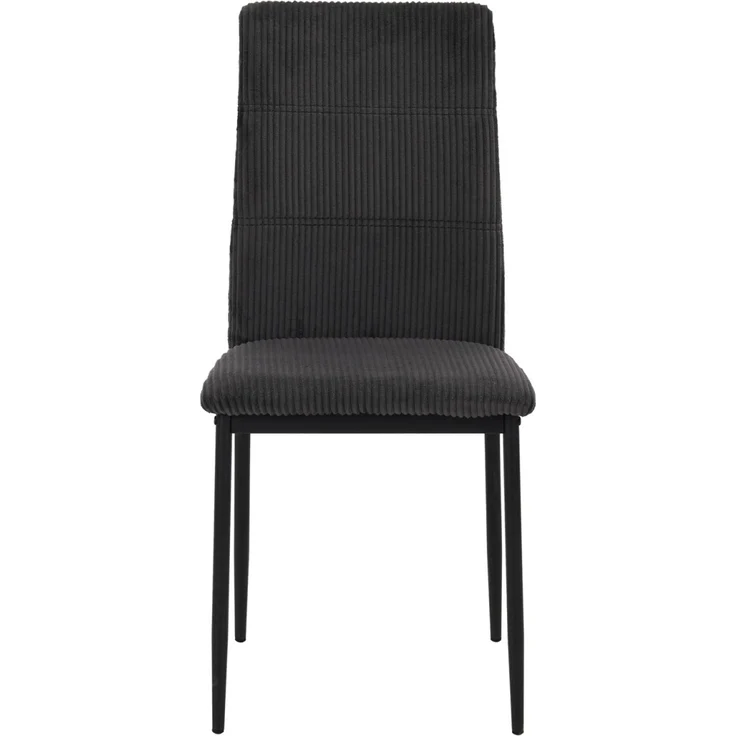 Stuhl Finn dunkelgrau cord – Bild 3