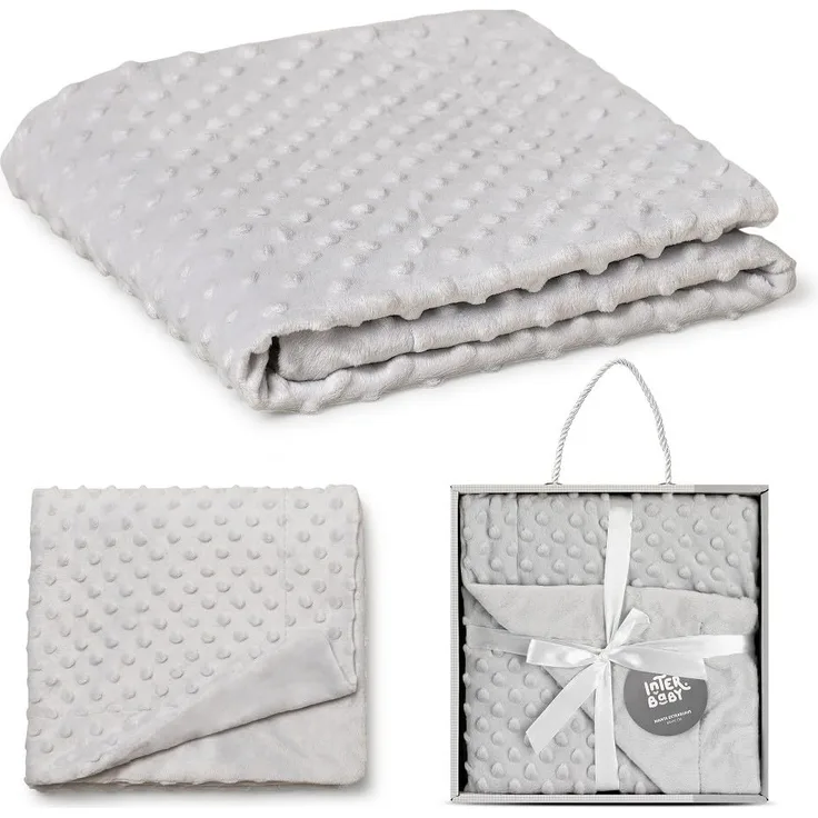 MORA FERRE S. L. 0881-31 Microfase Babydecke 80 X 110 mm, grau