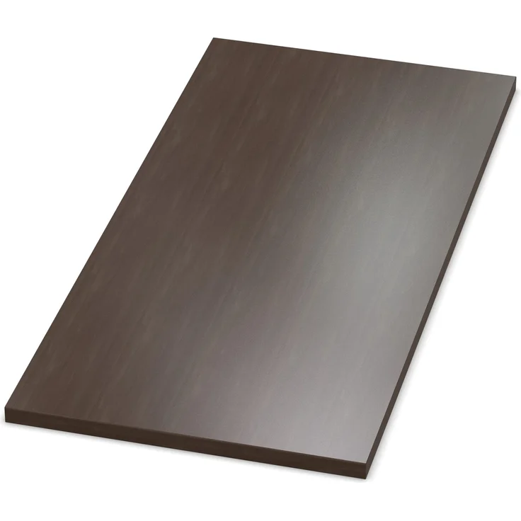 AUPROTEC Tischplatte 19mm Eiche Piemont Mokka 120x80 cm I Spanplatte mit 1mm ABS Kante & PU-Verleimung I melaminharzbeschichtet I elegant & wasserabweisend