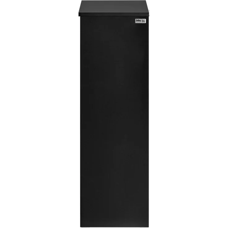 SoBuy FSR165-K-SCH Schuhschrank, MDF, Lackiert, Schwarz, 61 x 81 x 26 cm – Bild 10