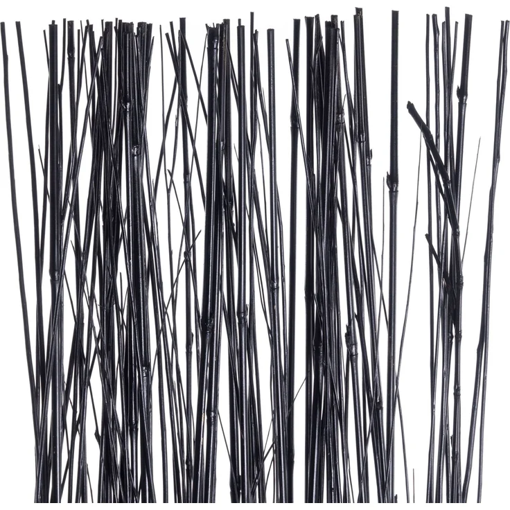 Raumteiler Slim 170x40 cm, Weidenholz-Zweige schwarz – Bild 5