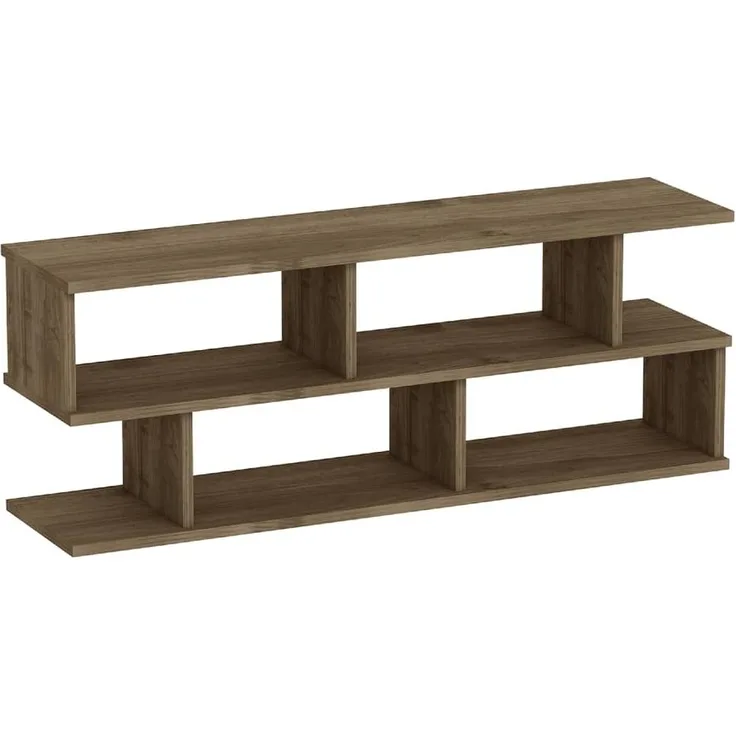 Homemania TV-Schrank Su 120 x 29,6 x 45 cm Walnuss