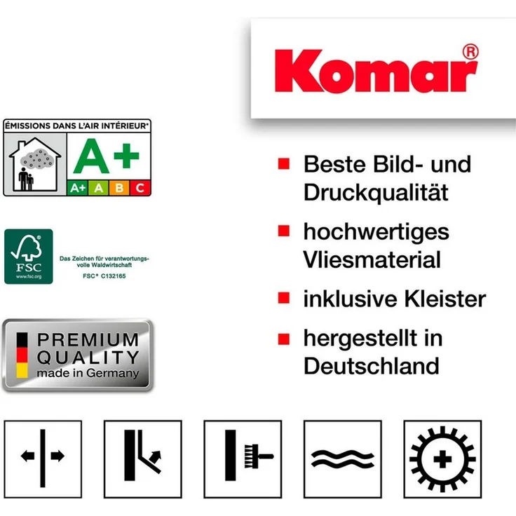Komar Wandtattoo Frozen 2 - Forest Spirit - Größe 50 x 70 cm (4 St), selbstklebend, Wandsticker, Kinderzimmer – Bild 3