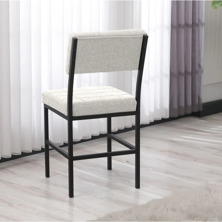 Skye Decor 'Dubai - Cream' Stuhl, Creme, 40 x 82 x 40 cm – Bild 4