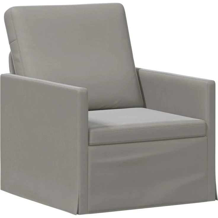 vidaXL Sofa-Set 2 pcs Hellgrau Samt (V) 3433203 – Bild 2