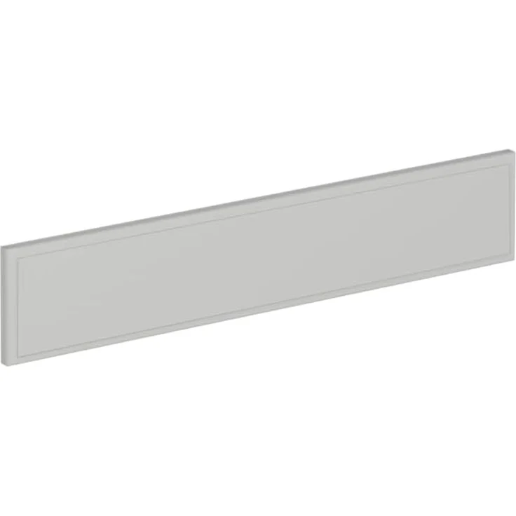 Küchenfront R-Line Weiß Landhaus 59.6 x 11.2 cm Möbelfront für den Herdumbauschrank Vicco – Bild 1
