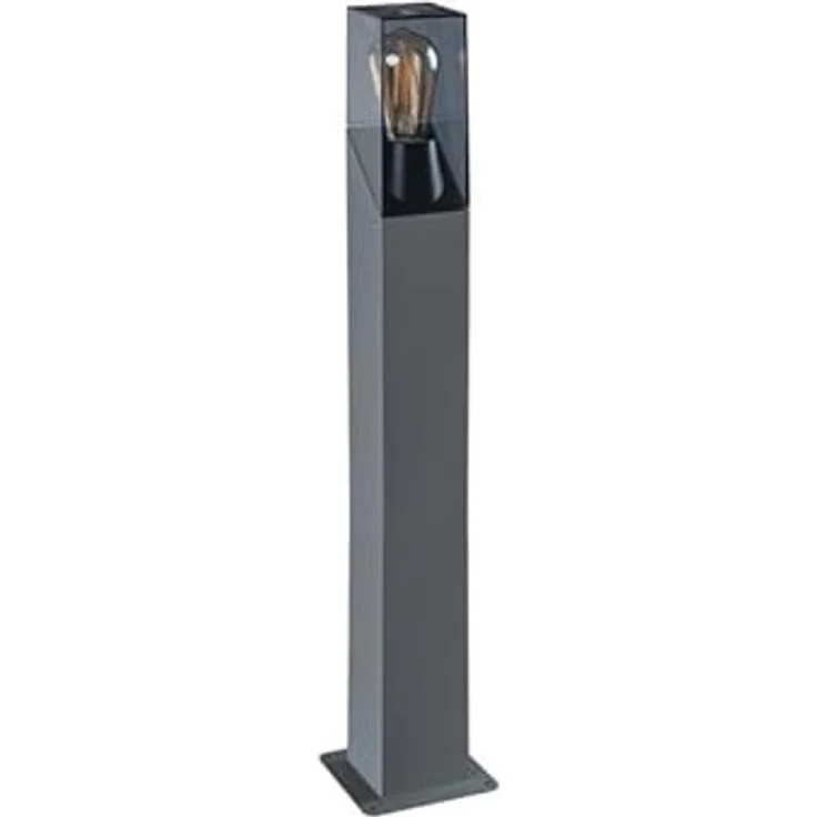 Kanlux Gartenleuchte E27, 10 W, wasserdicht IP44, 800 mm, Graphit für Außenbereich – Bild 1