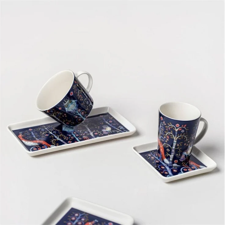 IITTALA Tasse Henkelbecher Taika Blau (2-Teilig) – Bild 2