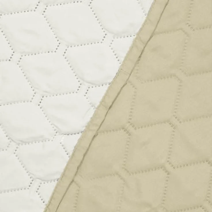 DecoKing Tagesdecke Bettüberwurf mit Uni Wendedesign Zweiseitige Tagesdecke Wohndecke, Wendedesign, Zweifarbig, Steppung – Bild 8