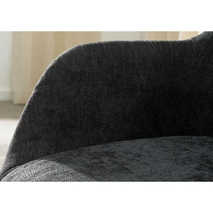 Drehstuhl Wildeiche 56x60x87 schwarz TACOMA #11 – Bild 4