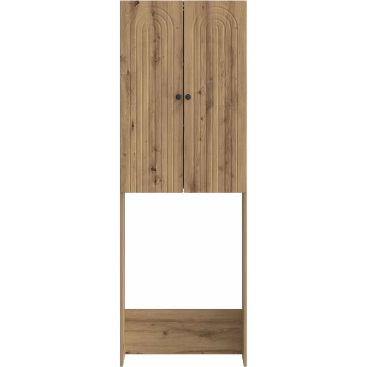 vidaXL Toilettenschrank ALKMAAR Artisan-Eiche 66 x 25,5 x 190 cm 896264 – Bild 3
