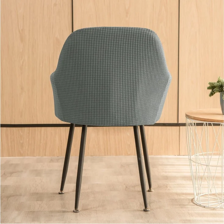 Zyronn Stuhlhusse Stretch Stuhlhussen-Bezüge Mit Armlehne, Stuhlhusse – Bild 4