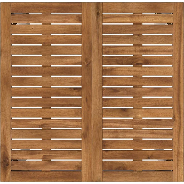 vidaXL Gartenbar-Tisch NAARDEN Natur und Weiß 70 x 68,5 x 105 cm 901335 – Bild 4