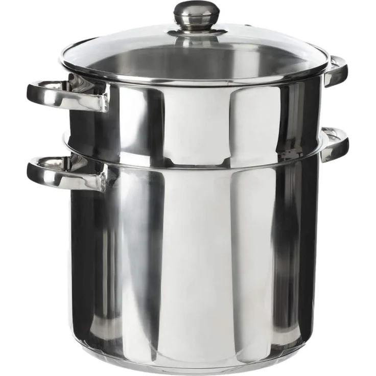 Dampftopf mit Deckel, Ø 26 cm, Edelstahl