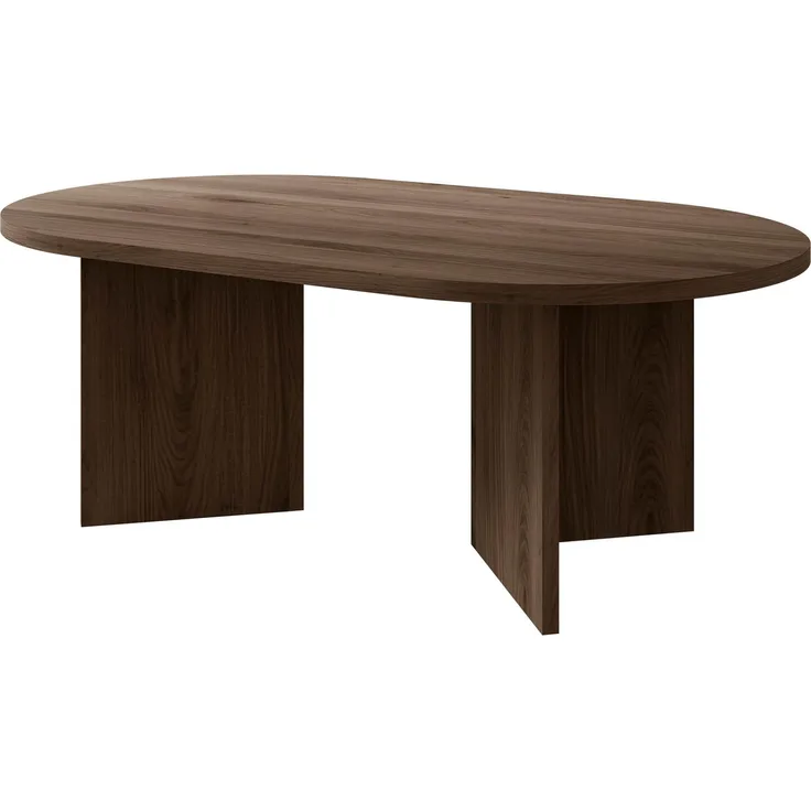 Couchtisch Gelizo 22 mm (Farbe: Nuss Okapi)