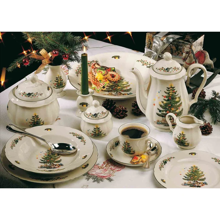 Seltmann Weiden Marieluise Weihnachten Kaffeegedeck 3-teilig – Bild 6