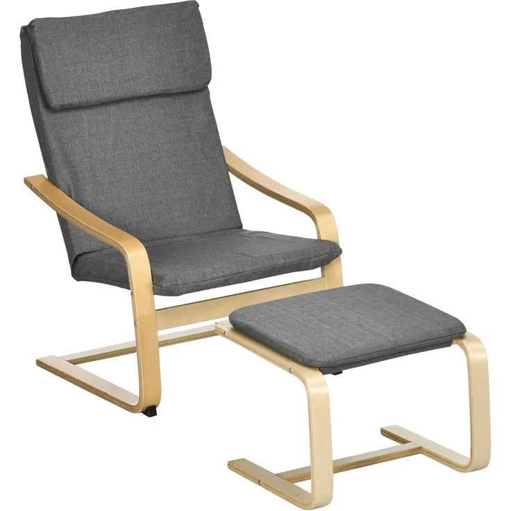 HOMCOM Relaxsessel Armlehnensessel (2-St)