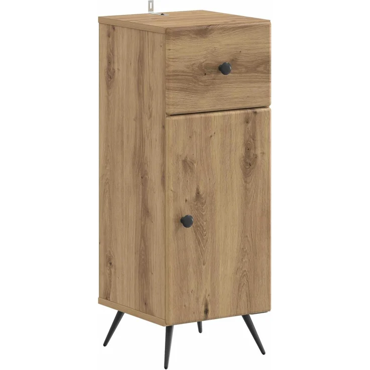 vidaXL 3-teiliges Badezimmer-Schranksystem BREDA Artisan-Eiche 3417890 – Bild 5