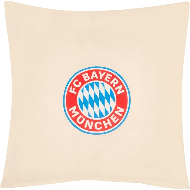 BERONAGE Kinderbettwäsche FC Bayern München Berni Maskottchen Bettwäsche Linon / Renforcé, Baumwolle, 2 teilig, 135x200 cm 80x80 cm – Bild 5