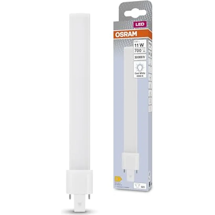 Osram DULUX S11 LED-Lampe für G23 Sockel, 6 Watt, 700 Lumen, Kaltweiß (4000K), Ersatz für herkömmliche 11W-Dulux Leuchtmittel – Bild 4