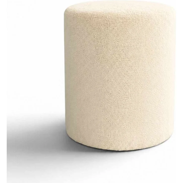 Hanah Home 'Az-Sln-02 - Cream' Pouffe, Creme, 40 x 45 x 40 cm – Bild 2