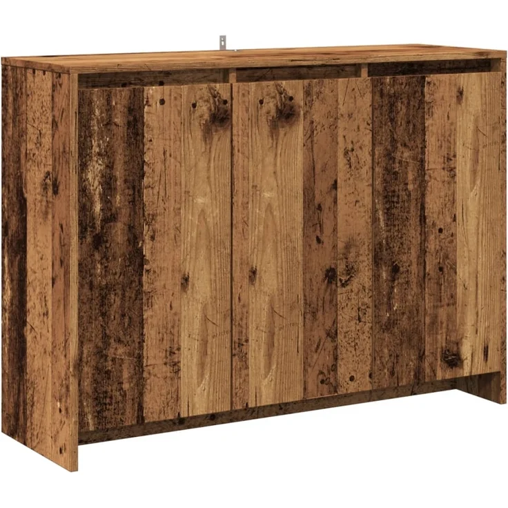 vidaXL Sideboard Altholz-Optik 102x33x75 cm Holzwerkstoff 856780 – Bild 1