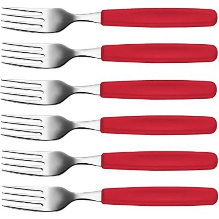 Victorinox | Limited Edition Tafelgabel Set | Edelstahl | Rot | langlebig und stilvoll | ideal für besondere Anlässe und den täglichen Gebrauch