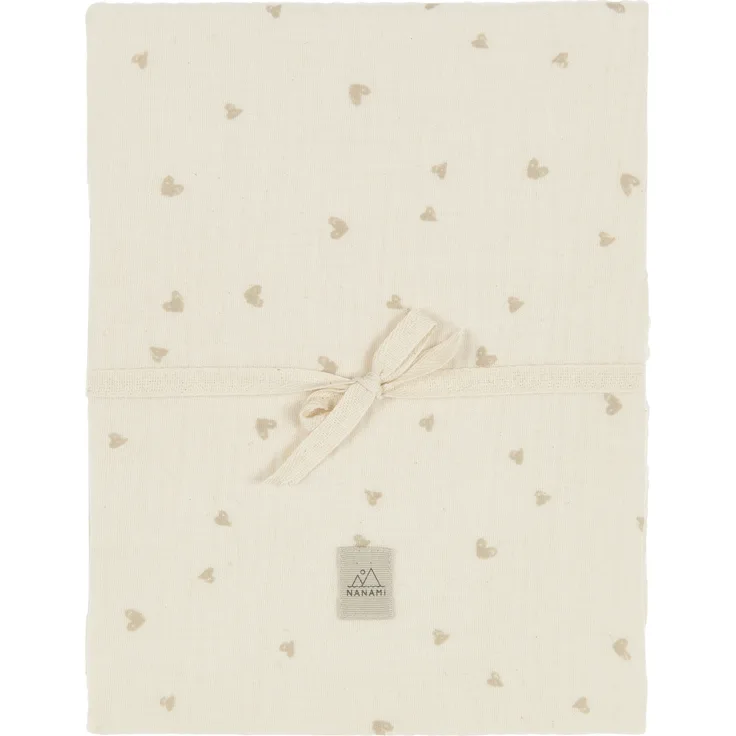 Nanami Matratzenbezug - Baby Hearts - 40x80/90 cm