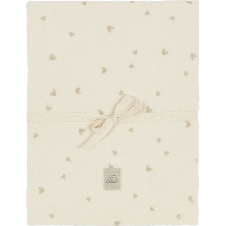 Nanami Matratzenbezug - Baby Hearts - 40x80/90 cm