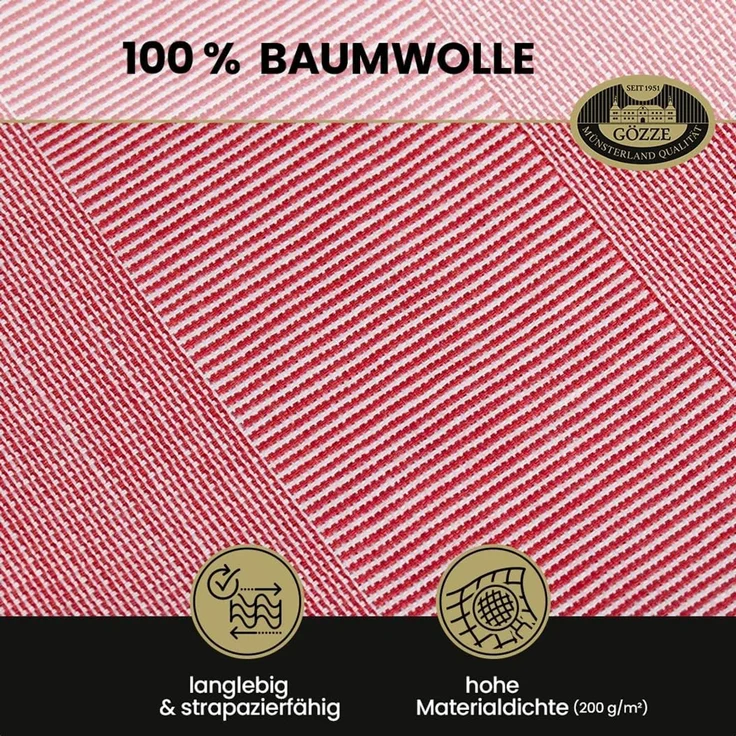 Gözze Geschirrtuch Geschirrtücher, Des. 60054, (Set, 4-tlg), aus 100% Baumwolle, jacquard gewebt – Bild 3