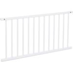 Verschlussgitter für Kinderbettnutzung passend für Modell Boxspring XXL, weiß lackiert