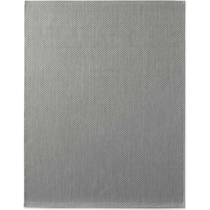 TaraCarpet Outdoorteppich Regina Teppich aus robustem Flachgewebe für In und Outdoor, rechteckig, Höhe: 7 mm, Küche Wohnzimmer Terrasse Garten Balkon uni grau 80x150 – Bild 3