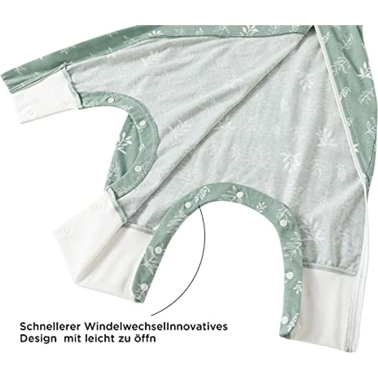 Duomiaomiao 2er Pack Baby Schlafsack mit füßen,0.5 Tog Ganzjahres Cartoon Jungen Schlafsack, leichter hochwertiger Baumwoll-Kinder Schlafsack, geeignet für Kinder im Alter Von 6 Monaten bis 6 Jahren – Bild 7