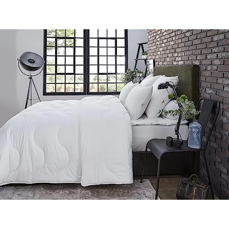 Dodo Maxiconfort Ultra Steppdecke, warm, Kunstfaser, 260x240 cm, Weiß – Bild 9