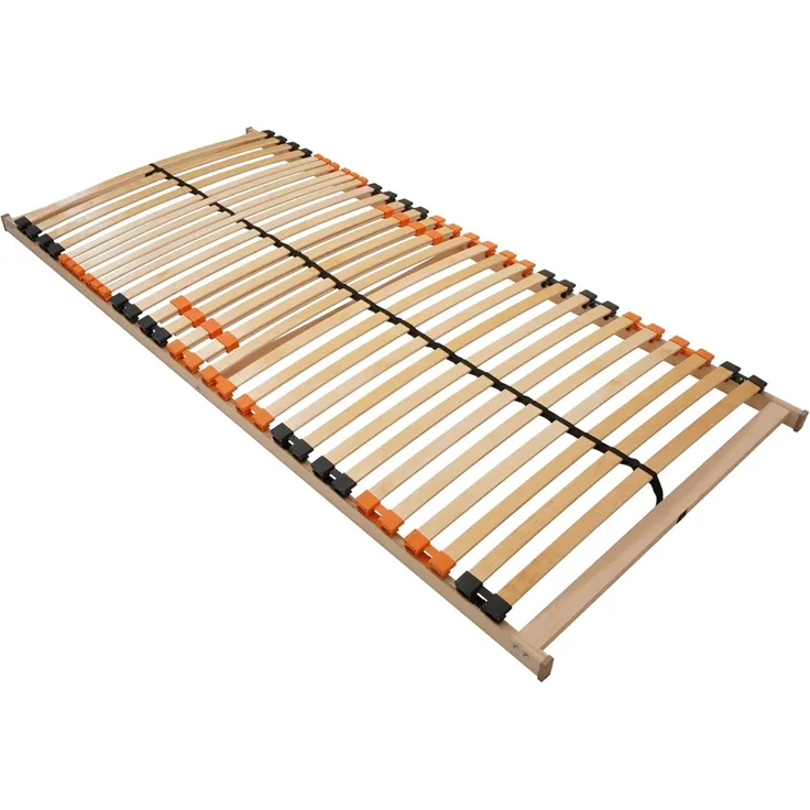 BMM Lattenrost 100x200 cm Super Lux MOT elektrisch verstellbar/Fertig montiert/7 Zonen/für alle Matratzen/Höhe 7 cm/Lattenroste produziert in Deutschland