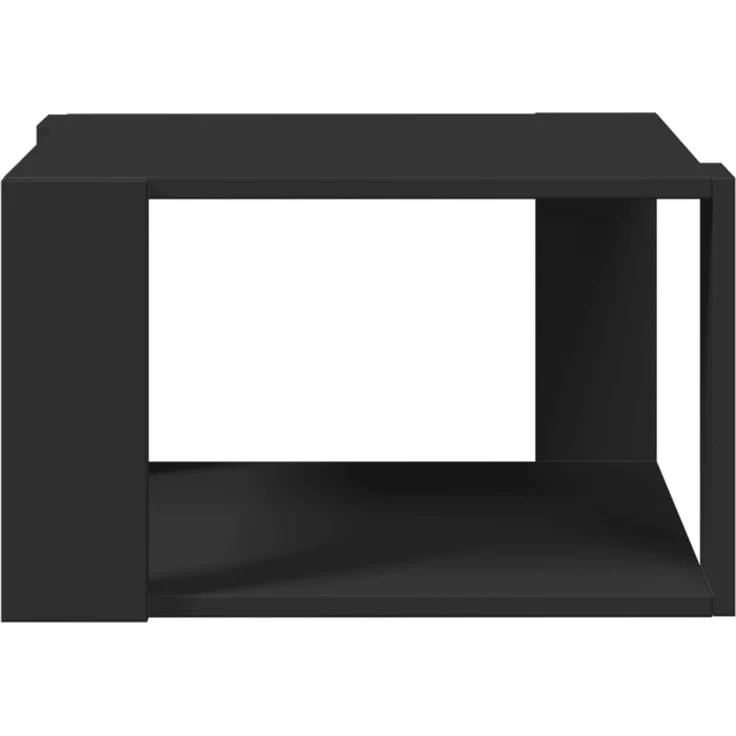 vidaXL Couchtisch Schwarz 51,5x51,5x30 cm Holzwerkstoff 848137 – Bild 5